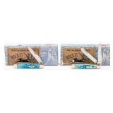 2004 & 05 Case XX Caribbean Blue Bone Tiny Trapper