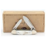 2001 Case XX Mother of Pearl Baby Butterbean 82132