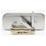 2020 Case XX Easter He is Risen Natural Bone Pocke
