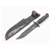 Vietnam Era U.S. Conetta Fighting Knife w/ Sheath
