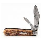 Cattaraugus Cutlery Co. Jigged Bone Jack Knife