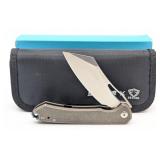 Massdrop Ferrum Forge buc Titanium Frame Lock Clea