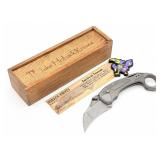 Jake Hoback Tactical Toucan Titanium Karambit Fold