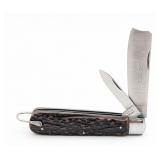 Castell Solingen Jigged Bone Razor Knife