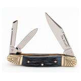 Ltd Boker Green Bone Worked Bolster Jack Knife