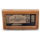 Ku Klux Klan Folding Knife, Money Clip, & Confeder