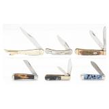 (6) Various Brand Folding Knives