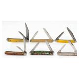 (6) Various Brand Vintage Folding Knives