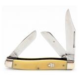 Keen Cutter Yellow Celluloid Long Pull Stockman