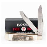 NIB Boker Tree Brand Stag Trapper