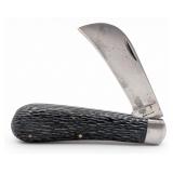 Kutmaster Rough Black Hawkbill Knife