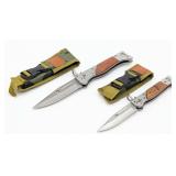 (2) Armed Force Tactical Switchblade AK-47 Bayonet