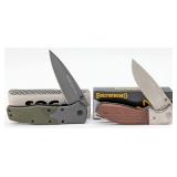 SOG Tanto Flash & Browning Liner Lock Folding Kniv