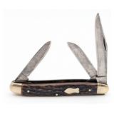 Carl Schlieper Eye Brand Jigged Bone Stockman