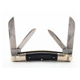 Remington Jigged Ebony Wood Congress Knife R6032