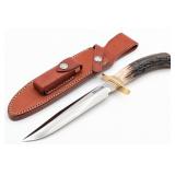 Randall Model 1 7in Stag All Purpose Fighter w/ Sh
