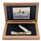 Ltd Bear MGC Larry K. Martin Smooth Wood Lock Back