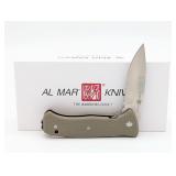 NIB Al Mar SERE 2020 Coyote Flipper Folding Knife