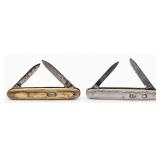 Schrade Walden & Flylock Metal Double Switchblade