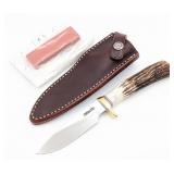 Randall Model 26 4in Stag Pathfinder w/ Sheath & S
