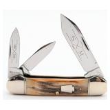 Schatt & Morgan Queen Cutlery Stag Canoe Knife 033