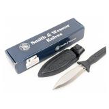 Smith & Wesson Model SW-830 Boot Knife w/ Sheath &