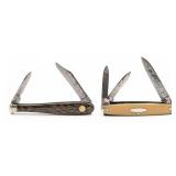 (2) Remington Celluloid Handle Folding Knives