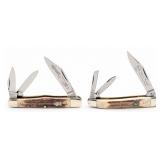 Hen & Rooster & Buck Creek Stag Whittler & Stockma
