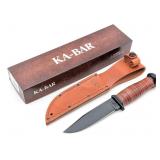 NIB Ka-Bar USN Mark I Fighting Knife w/ Sheath