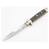 Ltd 2023 Frank B 9in Rams Horn Stiletto Switchblad