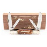 1976 Boker Tree Brand Olde Stag Delrin Congress Kn