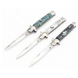 Rostfrei AKC 9in Stiletto Switchblade Knives