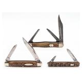 Keen Kutter, Queen City, & Camillus Jigged Bone Fo