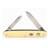 Schrade Cut Co. Synth White Double Switchblade Kni