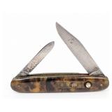 Schrade Cut Co. Tortoise Shell Celluloid Double Sw