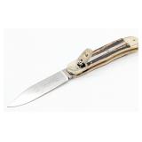 Puma Hubertus Stag Leverlock Switchblade Knife