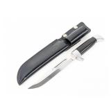 Queen Cutlery Buck Style Fixed Blade Hunting Knife