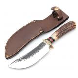 2023 Treeman Knives Pinned Stag Skinner w/ Riveted