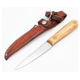 Early Lile Shop Pinned Stag Utility Knife w/ Sheat