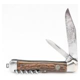 H. Boker & Co. Stag Copperhead Utility Knife