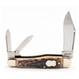 C. Platts' Sons Jigged Bone Long Pull Whittler