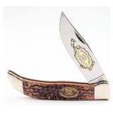 Ltd 1989 Ka-Bar Collectors Club Jigged Bone Grizzl