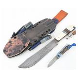 Custom Ontario Knife Co. Piggy Back Knife Set