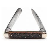 Spratt's Jigged Bone Cigar Comb Knife