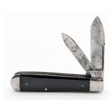 J. Russell & Co. Slick Black Uneven Jack Knife
