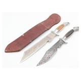 (2) Mexican Eagles Head Fighting Knives