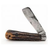 Russell & Co. Green River Works Stag Razor Knife