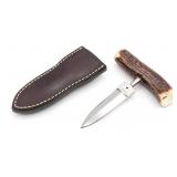 Custom Bigby's Sheffield England Stag Handle Push