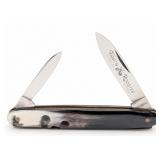 Fight'n Rooster Full Buffalo Horn Pen Knife