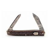 Winchester Jigged Bone Serpentine Jack Knife 2939